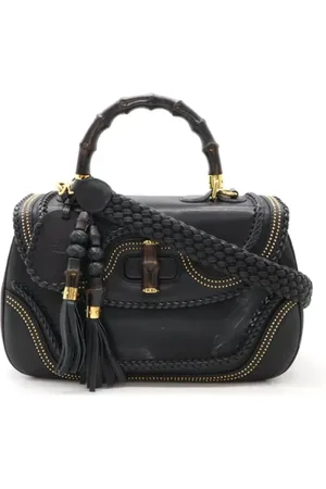 Gucci Pre-owned, Dames, Zwart, ONE Size, Leer, Pre-owned Leather gucci-bags