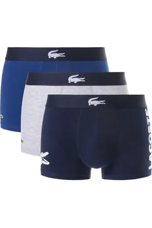 Lacoste Ondergoed, Heren, Veelkleurig, S, Katoen, Katoenen Stretch Boxers