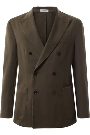 Boglioli Jassen, Heren, Groen, M, Groene Dubbelborst Blazer