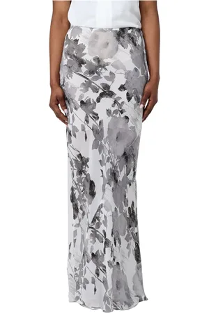 Patrizia Pepe Kleedjes, Dames, Grijs, S, Stijlvolle Rok Gonna
