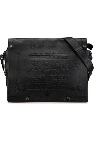 Bvlgari Pre-owned, Dames, Zwart, ONE Size, Leer, Pre-owned Leather crossbody-bags