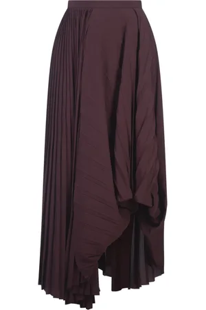 Alexander McQueen Rokken, Dames, Rood, M, Rode Cellulose Viscose Top