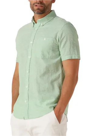 Matinique Overhemden, Heren, Groen, S, Groen Casual Shirt voor Mannen