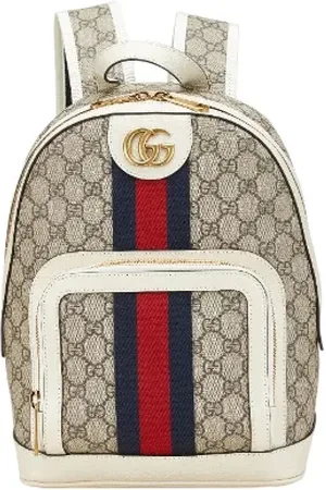 Gucci Pre-owned, Dames, , ONE Size, Leer, Pre-owned Leather backpacks