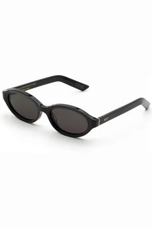 Retrosuperfuture Accessoires, unisex, Zwart, ONE Size, Zwarte Zonnebril Stijlvol Unisex Zonnebril