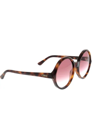 Chloé Accessoires, unisex, Bruin, ONE Size, Stijlvolle Zonnebril
