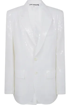 JUNYA WATANABE Jassen, Dames, Wit, S, Stijlvolle damesjas