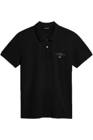 Napapijri Tops, Heren, Zwart, XL, Polo Shirt