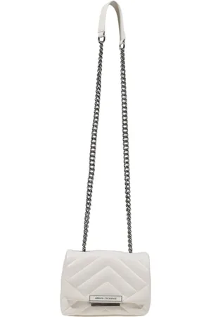 Armani Exchange Tassen, Dames, Wit, ONE Size, Polyester, Kleine Polyester Tas Collectie voor Vrouwen