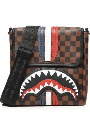 Sprayground Tassen, Heren, Bruin, ONE Size, Bruine Messenger Sling Tas