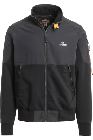 Parajumpers Sport, Heren, Zwart, L, Katoen, Heren Fleece Jas Zwart