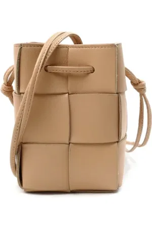 Bottega Veneta Pre-owned, Dames, , ONE Size, Leer, Pre-owned Leather crossbody-bags