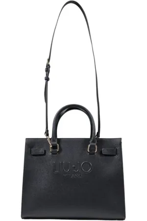 Liu Jo Tassen, Dames, Zwart, ONE Size, Zwarte Polyurethaan Handtas