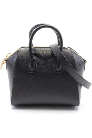 Givenchy Pre-owned, Dames, Zwart, ONE Size, Leer, Tweedehands leren handtassen