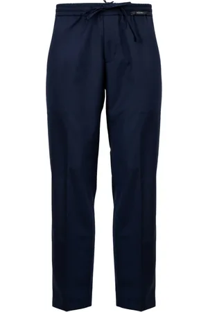 MICHAEL COAL Broeken, Heren, Blauw, W32, Trekkoordbroek Mc-Adam/3687