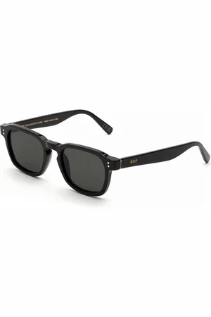 Retrosuperfuture Accessoires, unisex, Zwart, ONE Size, Zwarte Zonnebril Stijlvol Uniseks Bril