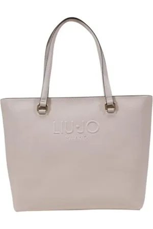 Liu Jo Tassen, Dames, Roze, ONE Size, Roze Polyethyleen Handtas Elegant Stijlvol Statement