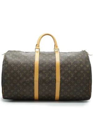 LOUIS VUITTON Pre-owned, Dames, Bruin, ONE Size, Leer, Pre-owned Leather travel-bags
