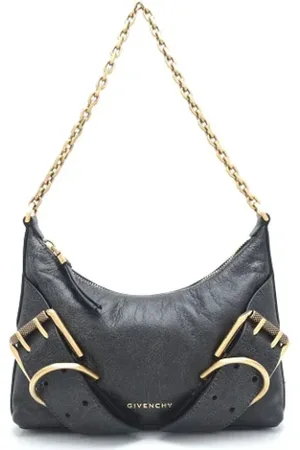Givenchy Pre-owned, Dames, Zwart, ONE Size, Leer, Tweedehands leren schoudertassen