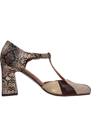 Chie Mihara Schoenen, Dames, Veelkleurig, 37 EU, Leer, Met hak Multikleur