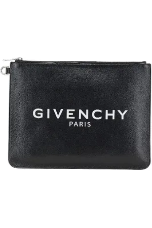 Givenchy Pre-owned, Heren, Zwart, ONE Size, Leer, Pre-owned Leather clutches