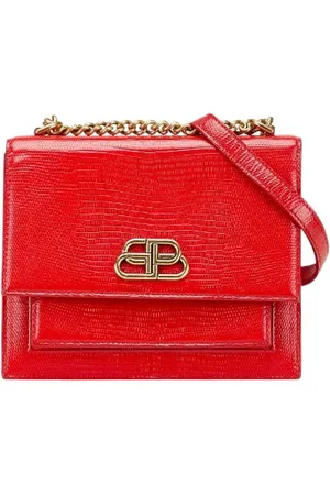 Balenciaga Pre-owned, Dames, Rood, ONE Size, Leer, Pre-owned Leather crossbody-bags