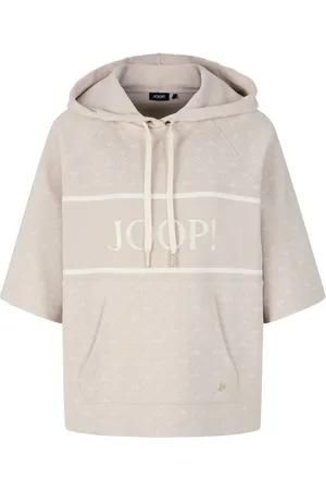 JOOP! Sweatshirts & Hoodies, Dames, , S, Katoen, Trui met logoprint en lange mouwen