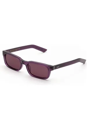 Retrosuperfuture Accessoires, unisex, Paars, ONE Size, Paarse zonnebril stijlvol uniseks zonnebril