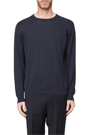DRUMOHR Truien, Heren, Zwart, L, Crewneck Sweater
