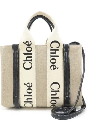 Chloé Pre-owned, Dames, Wit, ONE Size, Leer, Tweedehands leren handtassen