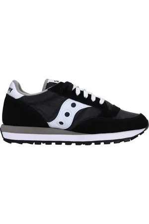 Saucony Schoenen, Heren, Zwart, 38 1/2 EU, Suède, Sneakers Zwart