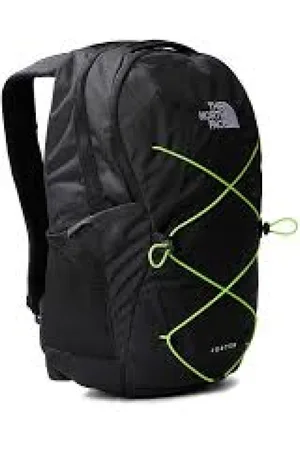 The North Face Sport, unisex, Zwart, ONE Size, Jester Rugzak Zwart Geel Fluorescerend