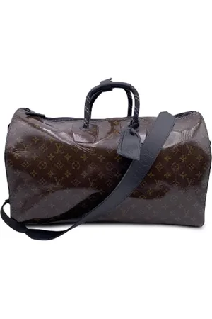 LOUIS VUITTON Pre-owned, Dames, Bruin, ONE Size, Tweedehands Canvas Louis Vuitton tassen