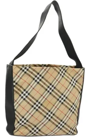 Burberry Pre-owned, Dames, , ONE Size, Nylon, Pre-owned Nylon handbags