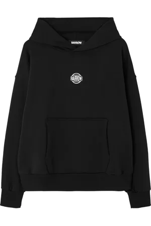 BARROW Sweatshirts & Hoodies, Heren, Zwart, S, Zwarte trui met achterprint