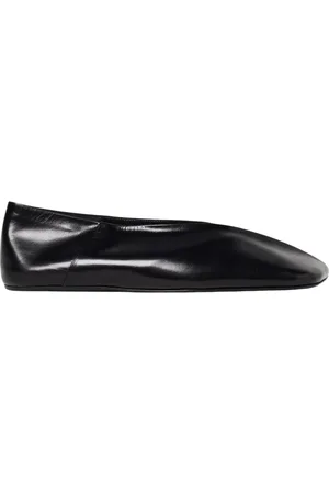 Jil Sander Schoenen, Dames, Zwart, 40 EU, Minimalistische Zwarte Balletflats