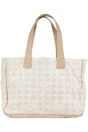 CHANEL Pre-owned, Dames, , ONE Size, Pre-owned Canvas totes