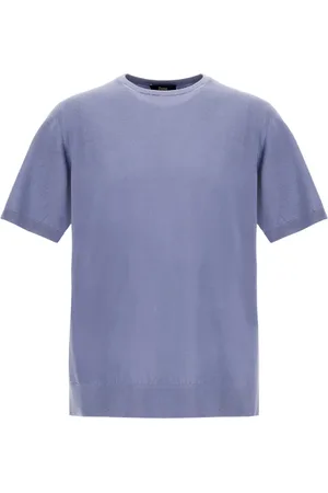HERNO Tops, Heren, Blauw, L, Heldere Blauwe Trui