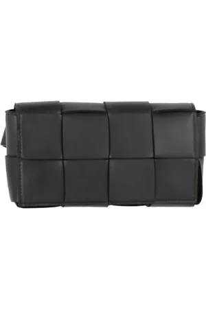 Bottega Veneta Pre-owned, Heren, Zwart, ONE Size, Leer, Pre-owned Leather crossbody-bags