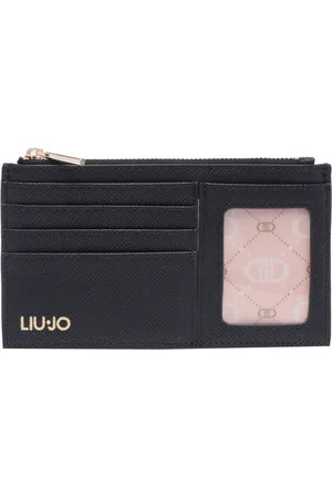Liu Jo Accessoires, Dames, Zwart, ONE Size, Polyester, Zwarte tassen met ECS-kaarthouder