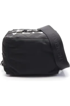 Givenchy Pre-owned, Heren, Zwart, ONE Size, Leer, Pre-owned Canvas crossbody-bags