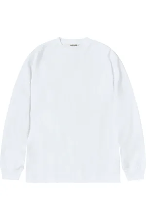 Auralee Sweatshirts & Hoodies, Heren, Wit, L, Stijlvolle T-shirts en Polos
