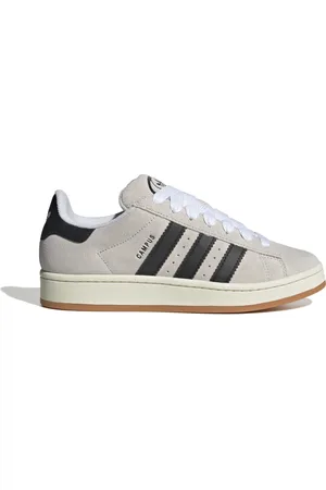 adidas Schoenen, Dames, Grijs, 39 1/3 EU, Suède, Grijze Suède Sneakers Veters Rubberen Zool