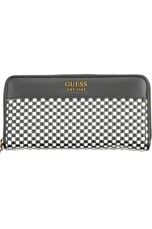 Guess Accessoires, Dames, Zwart, ONE Size, Damesportemonnee Zwart Rits Sluiting
