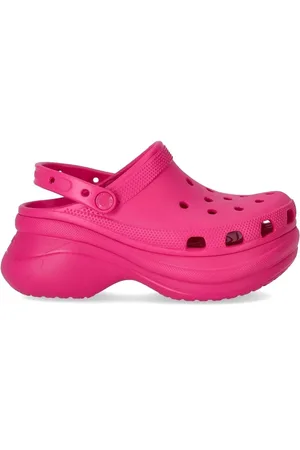 Crocs Schoenen, Dames, Roze, 39 EU, Klassieke Bae Fuchsia Klomp