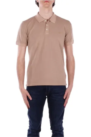 Woolrich Tops, Heren, , M, Katoen, T-shirts en Polos met Logo