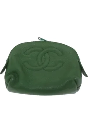 CHANEL Pre-owned, Dames, Groen, ONE Size, Pre-owned Leather chanel-bags