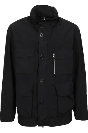 Aspesi Jassen, Heren, Blauw, L, Blauwe Kayl Jas