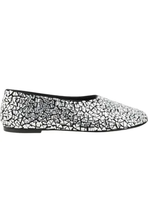 Proenza Schouler Schoenen, Dames, Zwart, 37 EU, Zwarte Leren Ballet Flats
