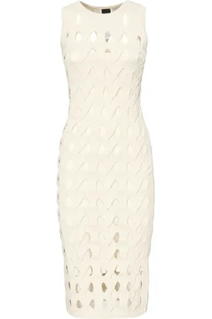 Pinko Kleedjes, Dames, , M, Gebreide Jurk met Slip